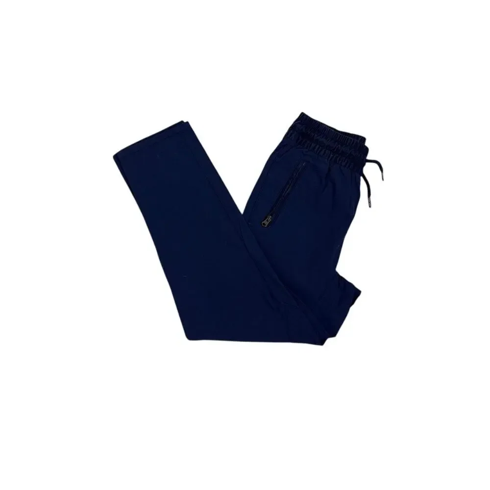 Gap Kids Navy Blue Lined Drawstring Athletic Joggers Size Medium (10/12)
